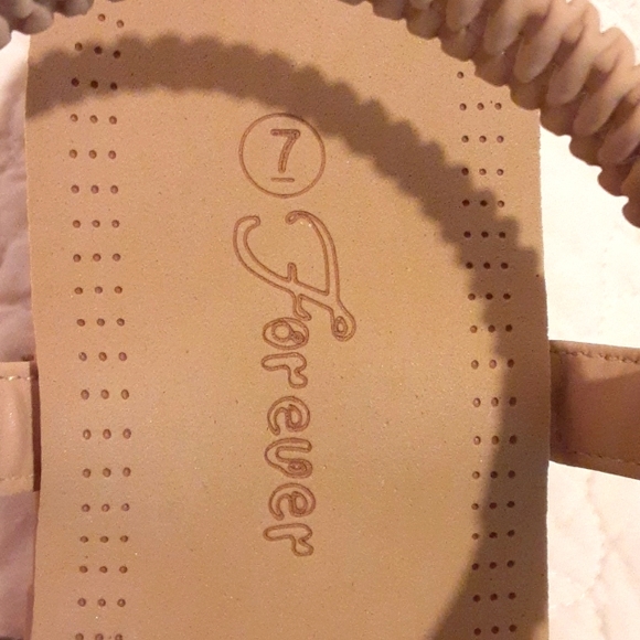 Forever embellished wedge sandals - Picture 5 of 6